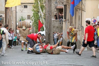 Viterbo - Festa dell'uva a Pianoscarano - Il Palio delle botti 2017