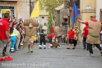 Viterbo - Festa dell'uva a Pianoscarano - Il Palio delle botti 2017