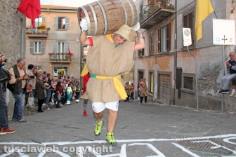 Viterbo - Festa dell'uva a Pianoscarano - Il Palio delle botti 2017