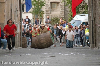 Viterbo - Festa dell'uva a Pianoscarano - Il Palio delle botti 2017