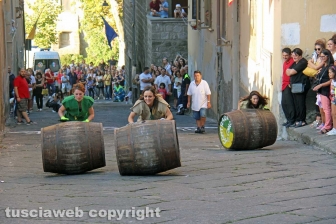 Festa dell'uva, il Palio delle botti 2018