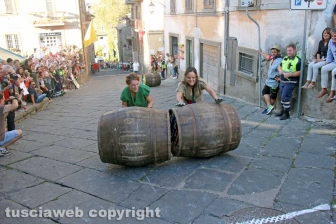 Festa dell'uva, il Palio delle botti 2018