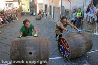 Festa dell'uva, il Palio delle botti 2018