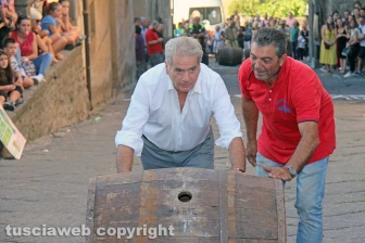Festa dell'uva, il Palio delle botti 2018