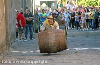 Festa dell'uva, il Palio delle botti 2018