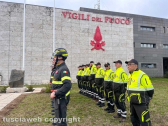 Viterbo - Festa per l'istituzione del Corpo nazionale vigili del fuoco
