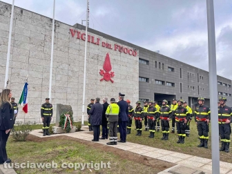 Viterbo - Festa per l'istituzione del Corpo nazionale vigili del fuoco