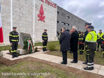 Viterbo - Festa per l'istituzione del Corpo nazionale vigili del fuoco