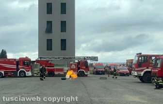 Viterbo - Festa per l'istituzione del Corpo nazionale vigili del fuoco