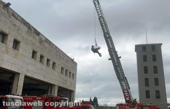 Viterbo - Festa per l'istituzione del Corpo nazionale vigili del fuoco