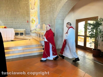 Il vescovo Orazio Francesco Piazza e don Pino