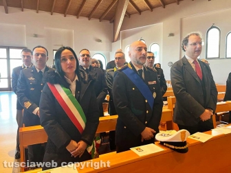 Viterbo - Messa san Sebastiano, festa della polizia locale