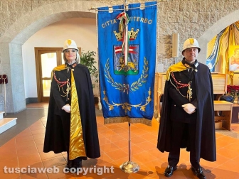 Viterbo - Messa san Sebastiano, festa della polizia locale
