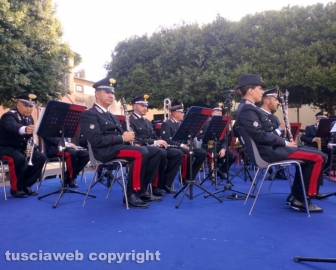 Bagnoregio - Il concerto della banda musicale dei carabinieri