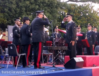 Bagnoregio - Il concerto della banda musicale dei carabinieri