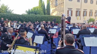 Bagnoregio - Il concerto della banda musicale dei carabinieri