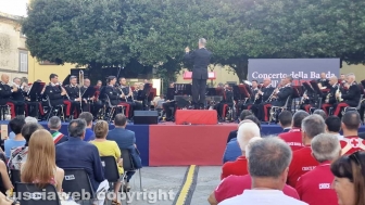 Bagnoregio - Il concerto della banda musicale dei carabinieri