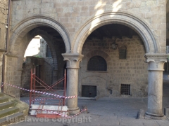 Viterbo -Festival delle luci e Sebastiano del Piombo -  Gli allestimenti