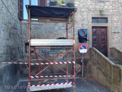 Viterbo -Festival delle luci e Sebastiano del Piombo -  Gli allestimenti