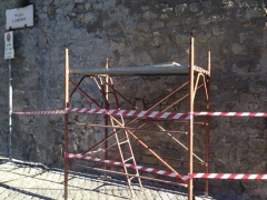 Viterbo -Festival delle luci e Sebastiano del Piombo -  Gli allestimenti