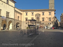 Viterbo -Festival delle luci e Sebastiano del Piombo -  Gli allestimenti