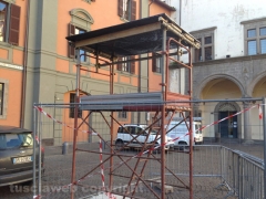 Viterbo -Festival delle luci e Sebastiano del Piombo -  Gli allestimenti