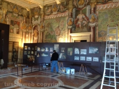 Viterbo -Festival delle luci e Sebastiano del Piombo -  Gli allestimenti