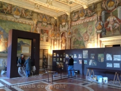 Viterbo -Festival delle luci e Sebastiano del Piombo -  Gli allestimenti