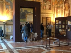 Viterbo -Festival delle luci e Sebastiano del Piombo -  Gli allestimenti