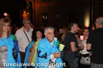 Fiaccolata contro la riforma della scuola
