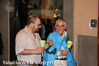 Fiaccolata contro la riforma della scuola