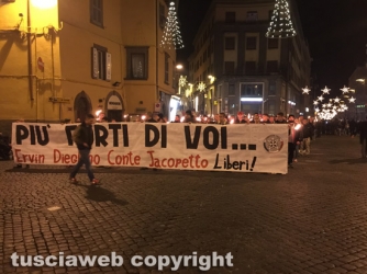 Viterbo - Fiaccolata di CasaPound