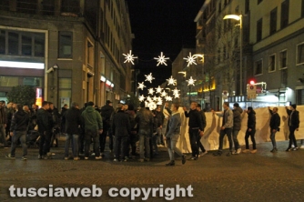 Viterbo - Fiaccolata di CasaPound