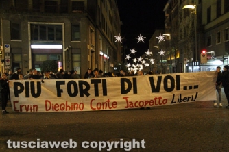 Viterbo - Fiaccolata di CasaPound