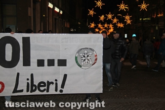 Viterbo - Fiaccolata di CasaPound