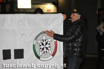 Viterbo - Fiaccolata di CasaPound