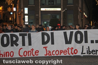 Viterbo - Fiaccolata di CasaPound