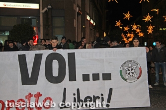 Viterbo - Fiaccolata di CasaPound