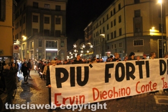 Viterbo - Fiaccolata di CasaPound