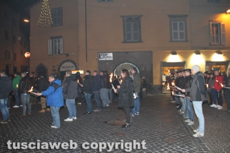 Viterbo - Fiaccolata di CasaPound