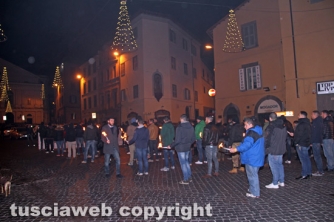 Viterbo - Fiaccolata di CasaPound