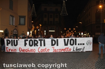 Viterbo - Fiaccolata di CasaPound