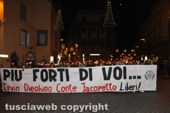 Viterbo - Fiaccolata di CasaPound