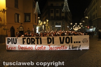Viterbo - Fiaccolata di CasaPound