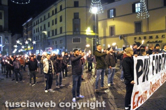 Viterbo - Fiaccolata di CasaPound