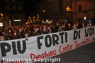 Viterbo - Fiaccolata di CasaPound