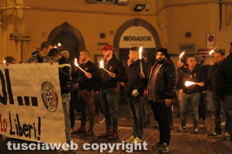 Viterbo - Fiaccolata di CasaPound