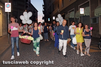 La fiaccolata in ricordo di Giuseppe Centamore