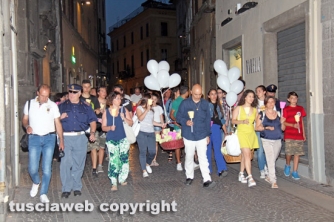La fiaccolata in ricordo di Giuseppe Centamore