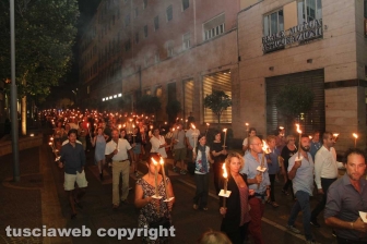Fiaccolata in ricordo di Paolo Borsellino